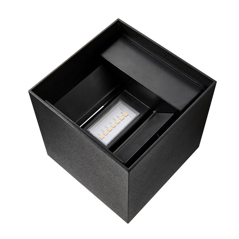 Milda Kubi LED Wall Light Black - 2418331003