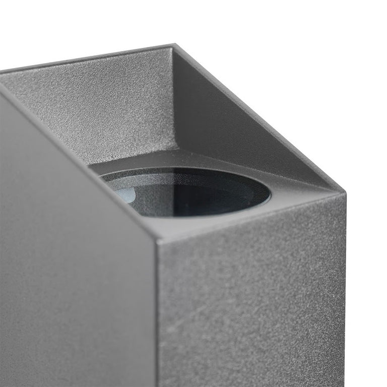 Nico Square 22 Wall Light Anthracite - 2218221050