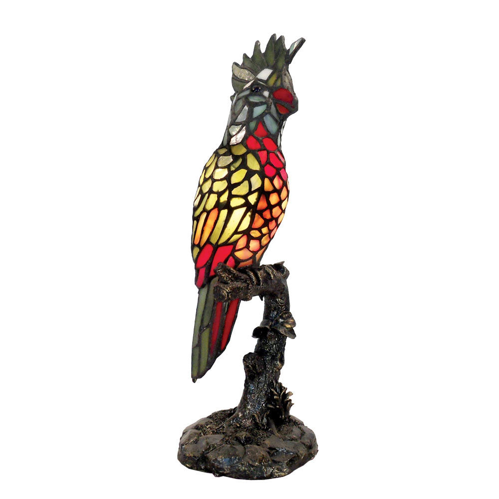 Parrot Tiffany Table Lamp - TL-N16627