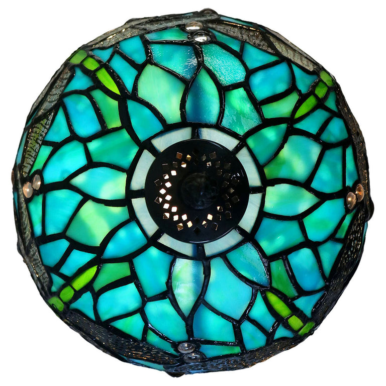 Sylvia Tiffany Small Table Lamp 8" - TL-08595A-311S
