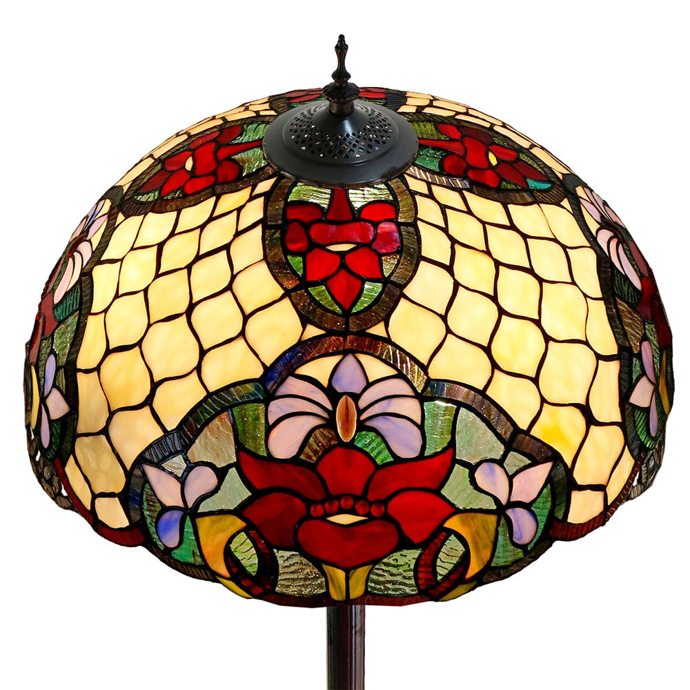 Alicia Tiffany Floor Lamp - TL-F20053-KG