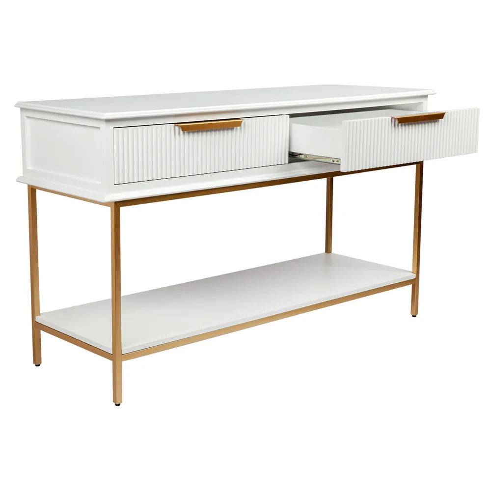 Aimee Console Table Small White - 32914