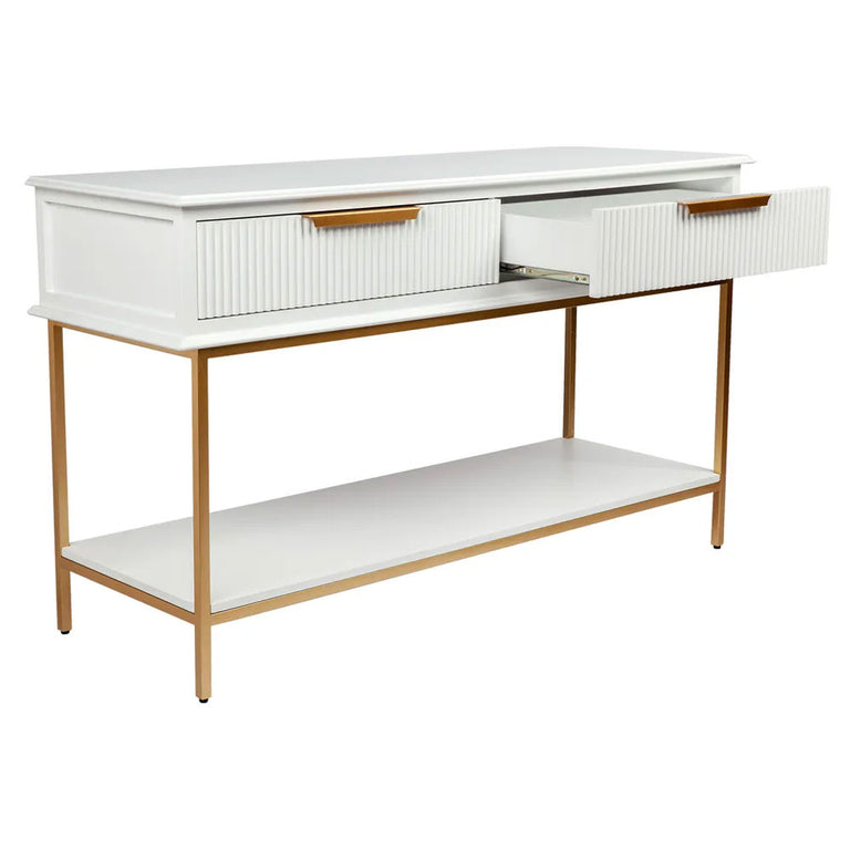 Aimee Console Table Small White - 32914