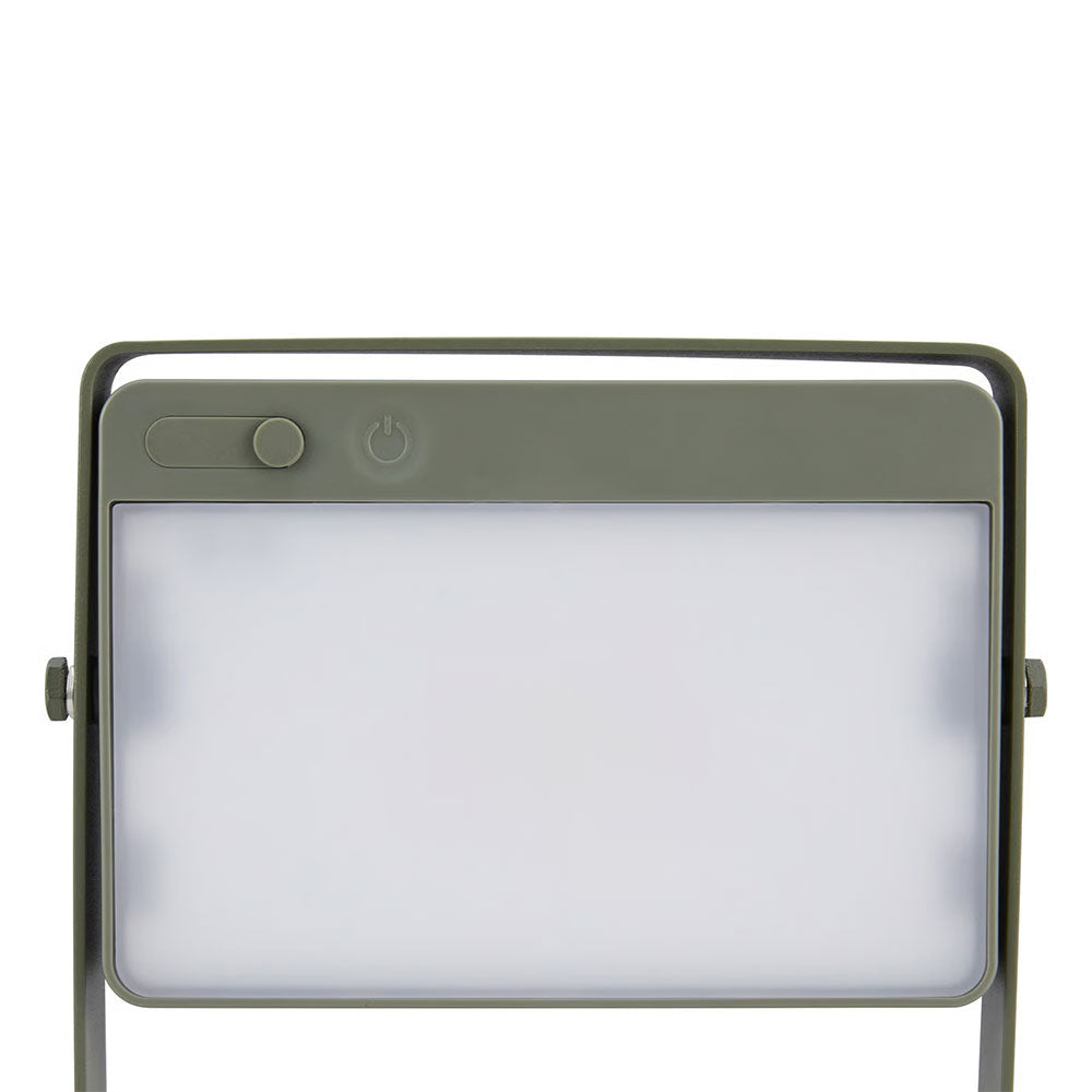 Saulio Solar LED Rechargeable Battery Light Olive Green - 2418035023