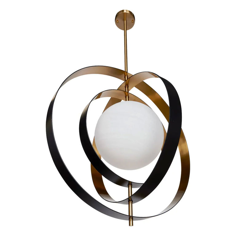 Brooks Pendant Brass / Black - 20856