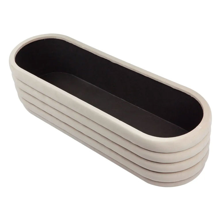 Demi Storage Bench Ottoman Nude Velvet - 32860