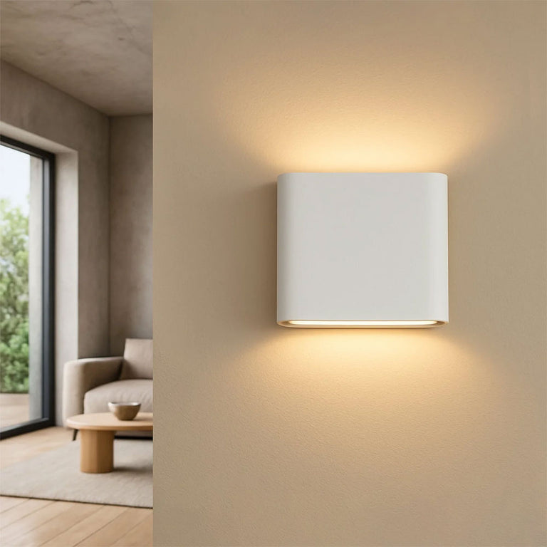 Elaro CCT LED Outdoor Wall Light Small White - LLOL032W
