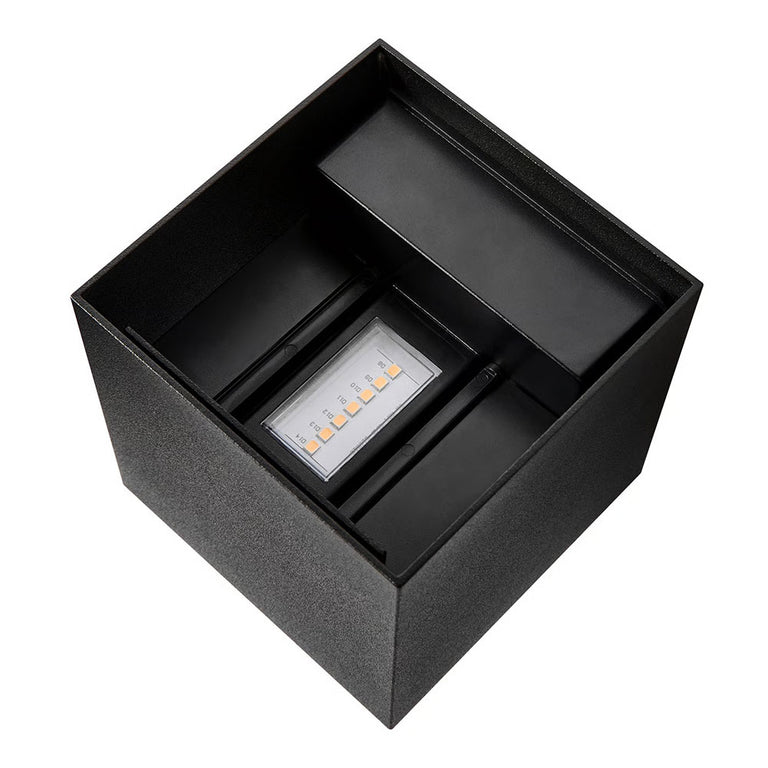 Milda Kubi LED Wall Light Black - 2418331003