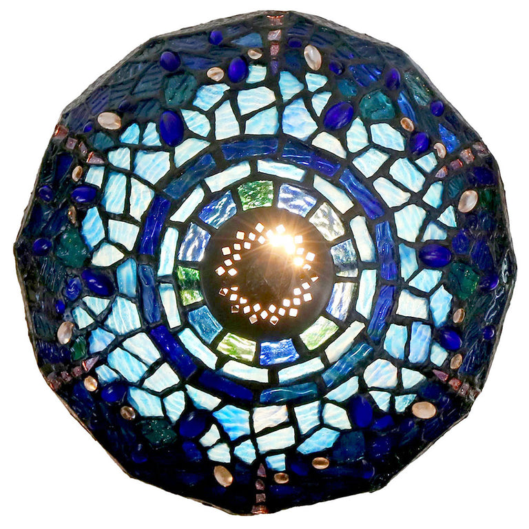 Dragonfly Tiffany Table Lamp Blue - TL-102793-615S
