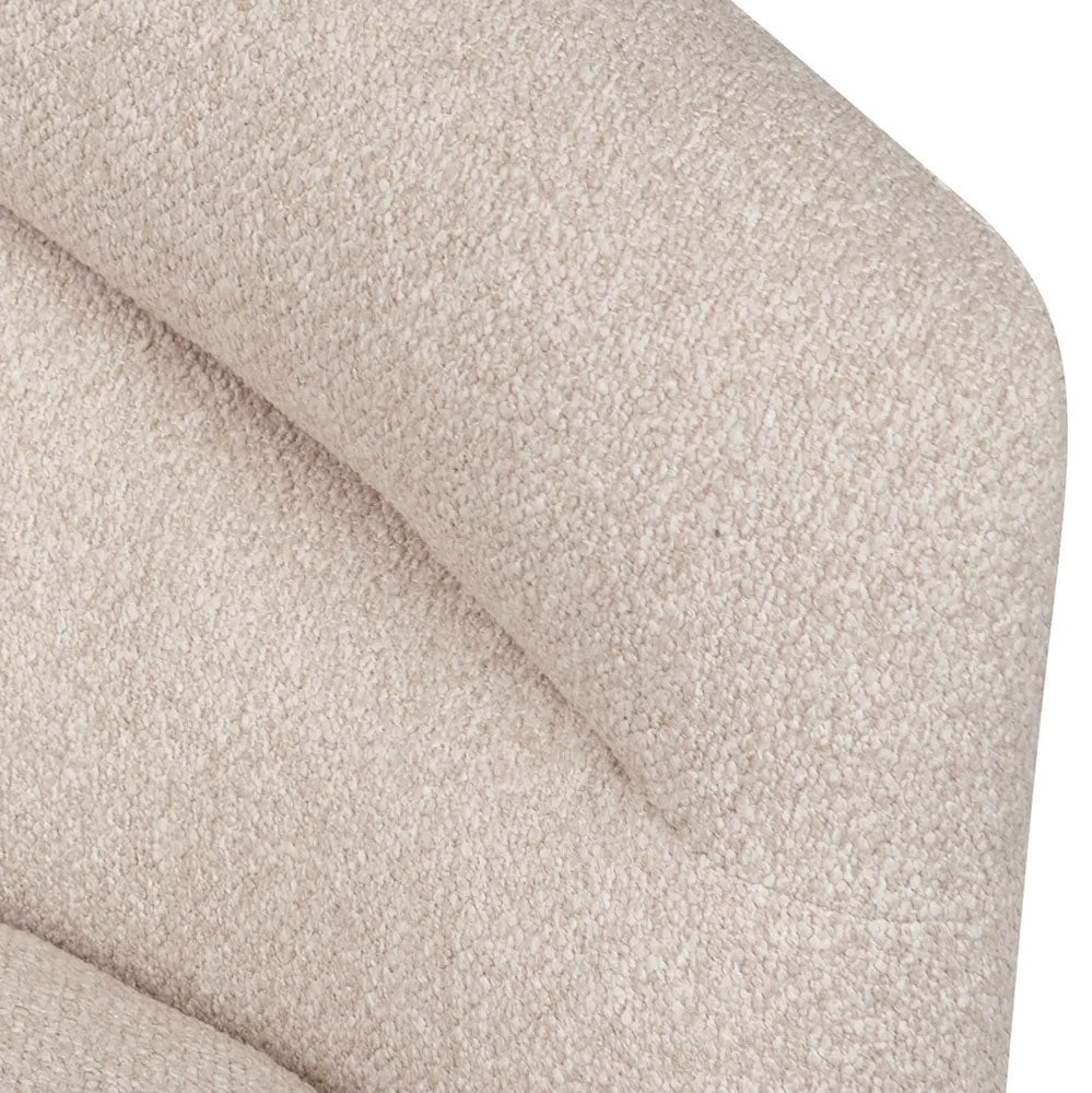 Holly Swivel Arm Chair Natural - 33196