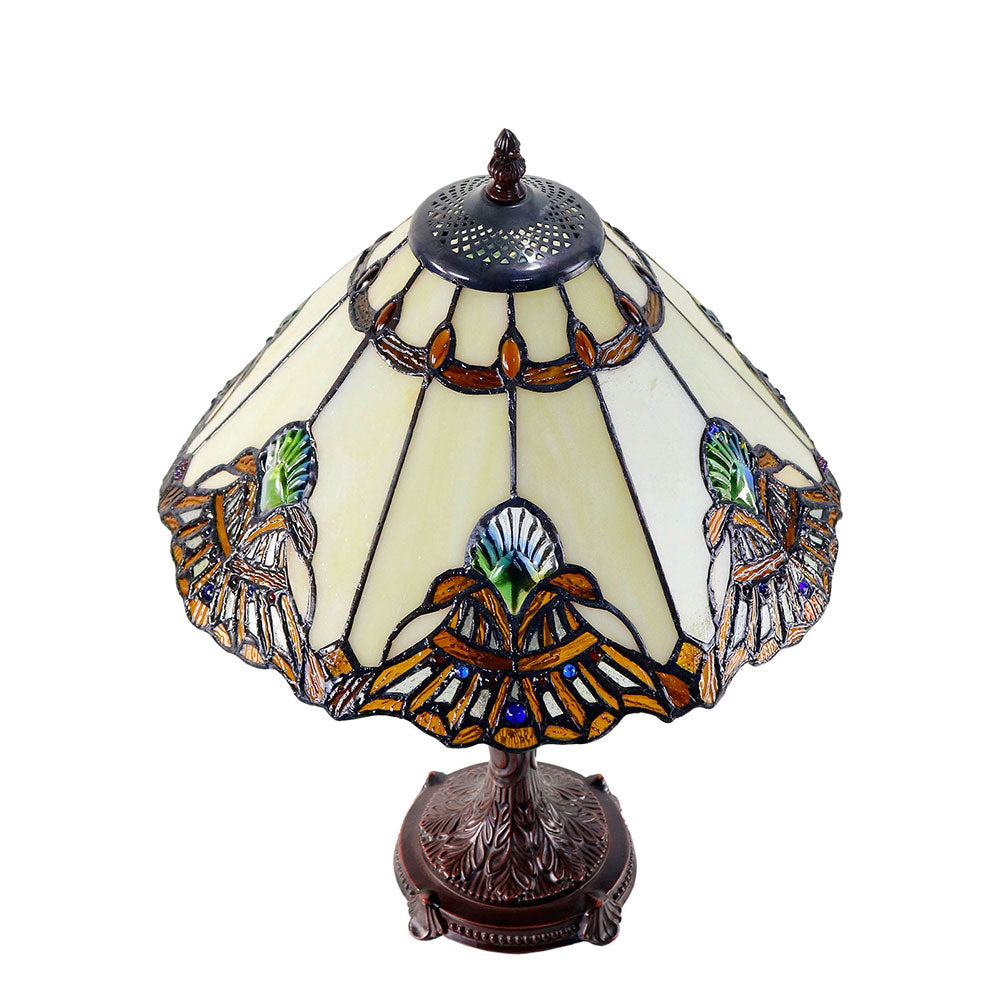 Benita Tiffany Table Lamp Beige - TL-141072B-N032