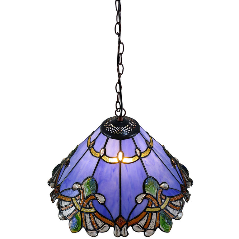 Benita Periwinkle Tiffany Hanging Pendant - HL-201072P-CD