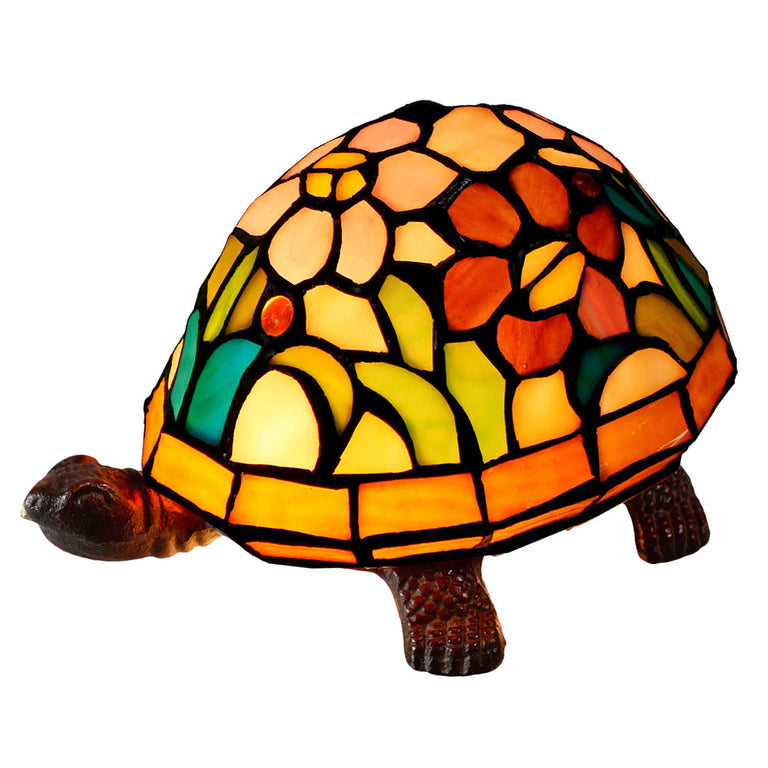 Turtle Tiffany Table Lamp Rose - TL-816-QN07