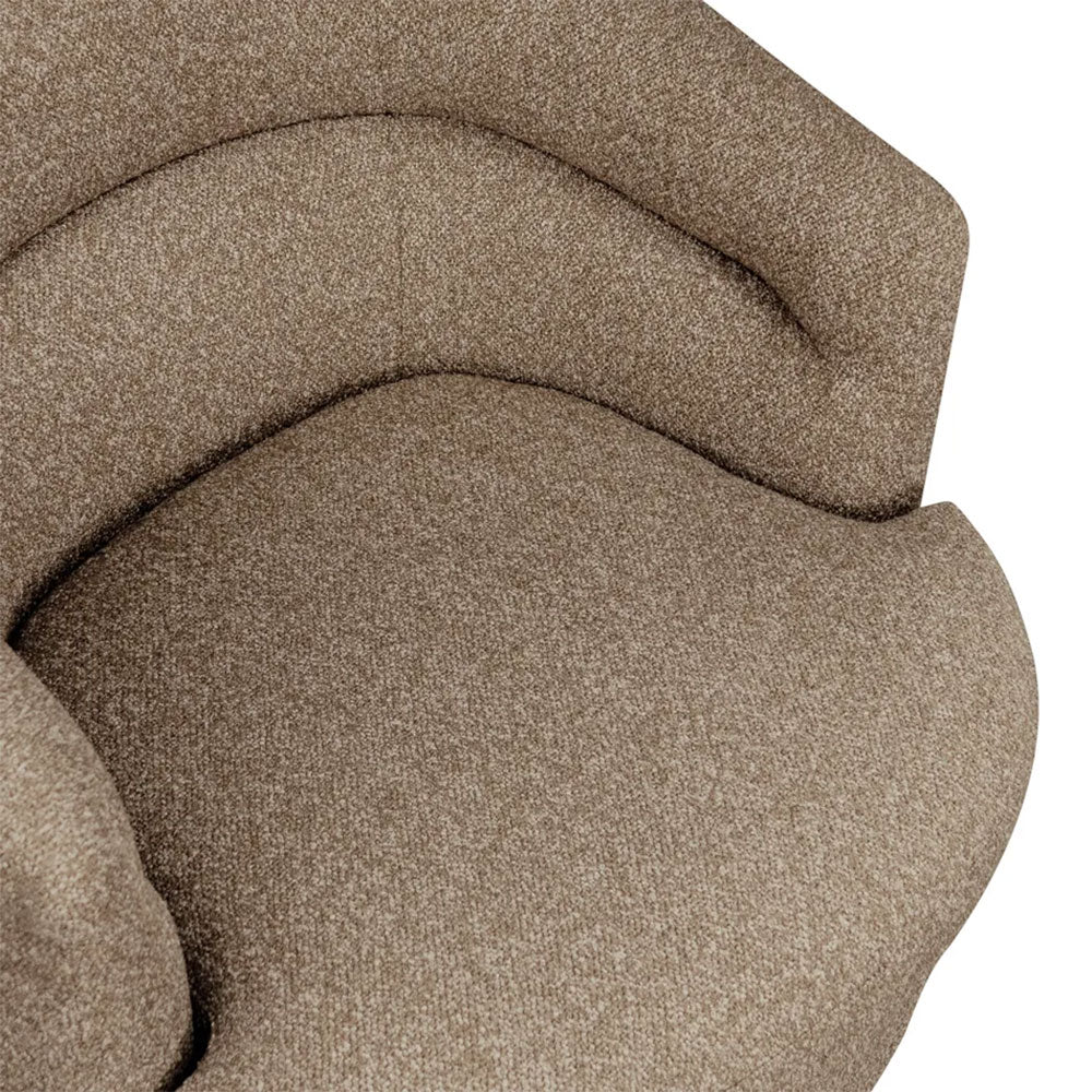 Holly Swivel Arm Chair Cocoa Mocha - 33195