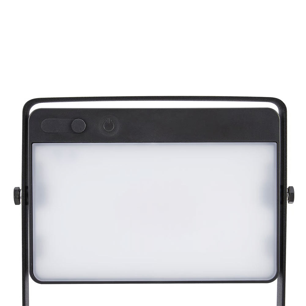 Saulio Solar LED Rechargeable Battery Light Black - 2418035003