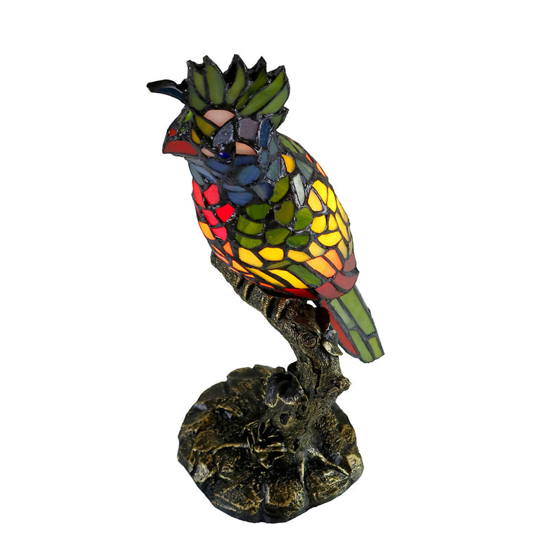 Parrot Tiffany Table Lamp - TL-N16627