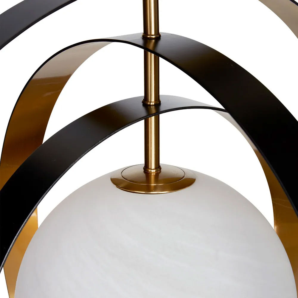 Brooks Pendant Brass / Black - 20856