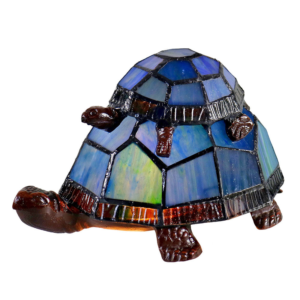 Piggyback Tiffany Turtle Table Lamp - TL-816-QN06