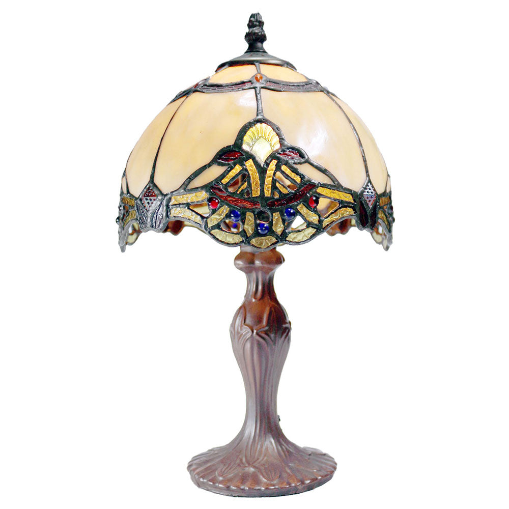 Benita Tiffany Table Lamp Beige - TL-081072B-311S