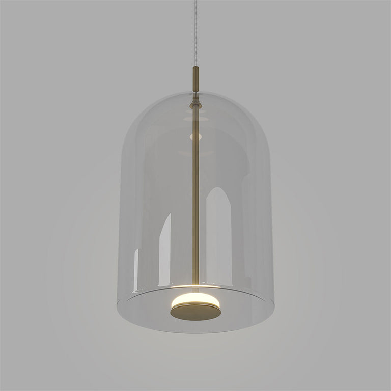 Elong Air LED Pendant Old Brass / Clear - LR.i02.80.CL.OB
