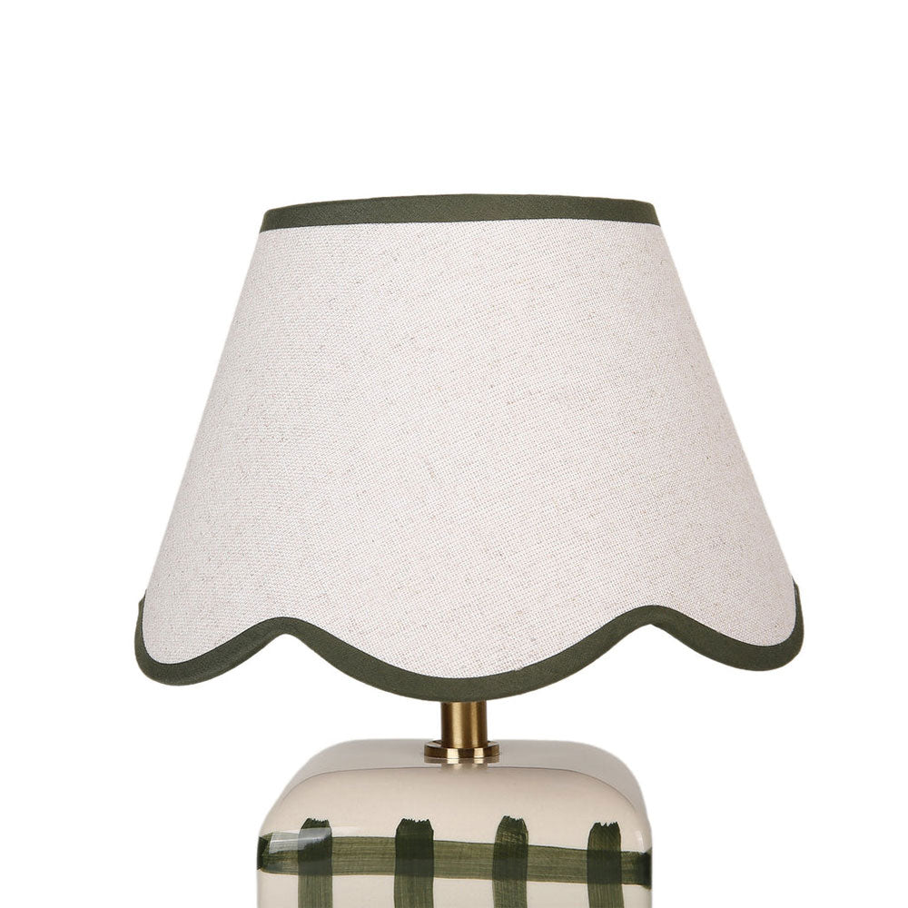 Romy Ceramic Table Lamp Set of 2 Green - LL-27-0299GN