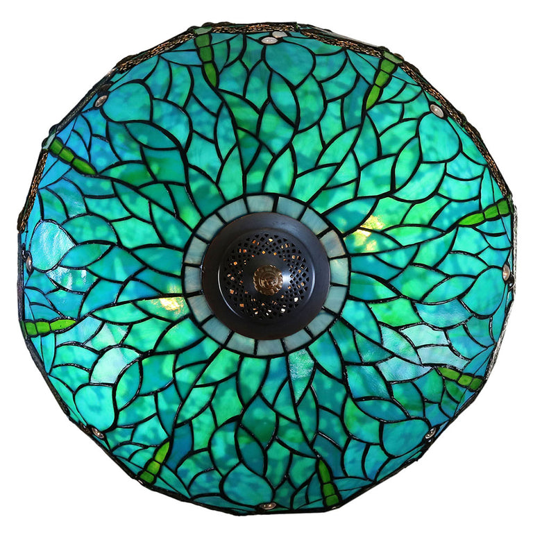 Sylvia Dragonfly Tiffany Floor Lamp - TL-F20595A-KG