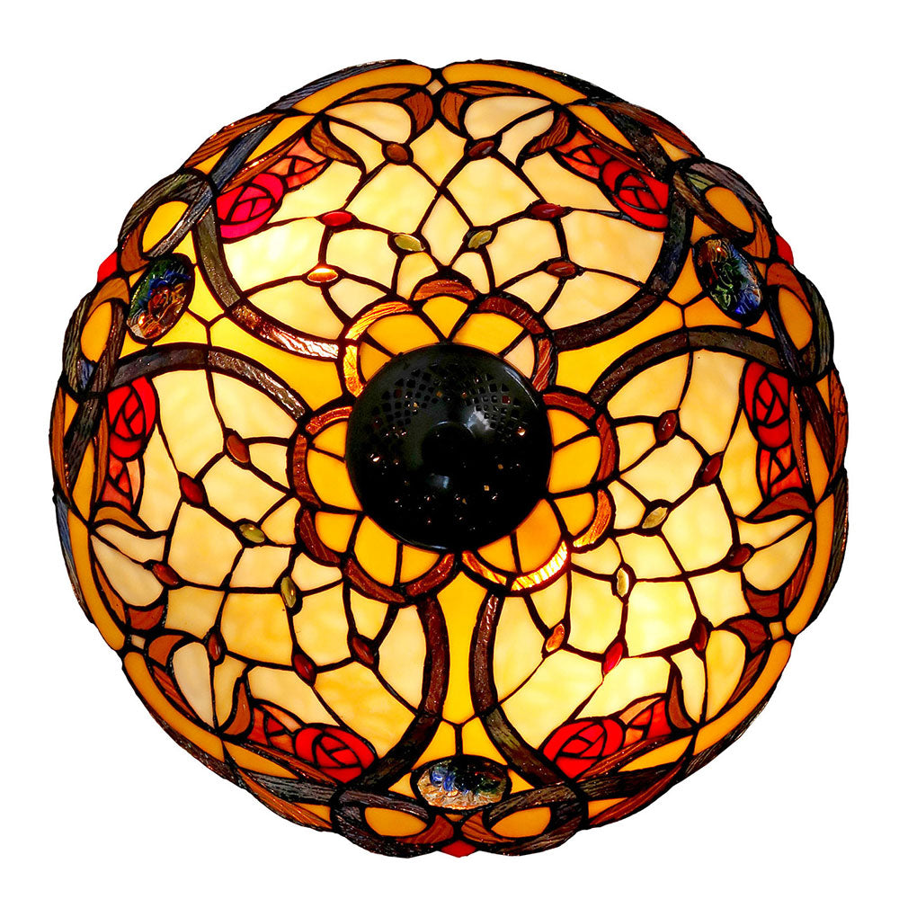 Paloma Tiffany Table Lamp Amber - TL-1611495A-N04