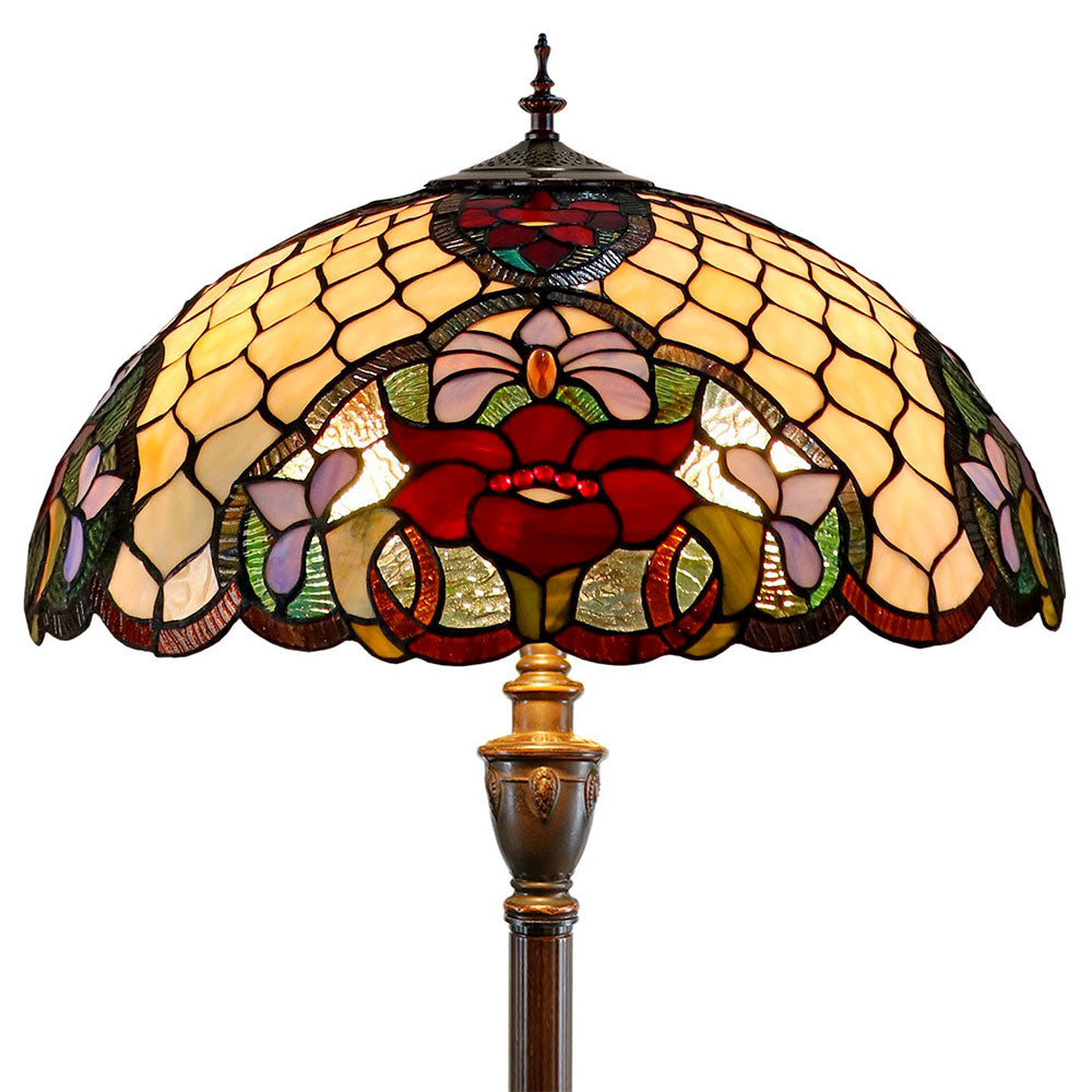 Alicia Tiffany Floor Lamp - TL-F20053-KG
