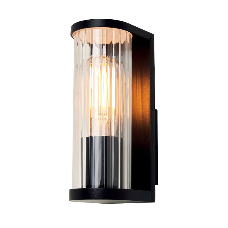 Arlo Outdoor Wall Light Black - LLOL001