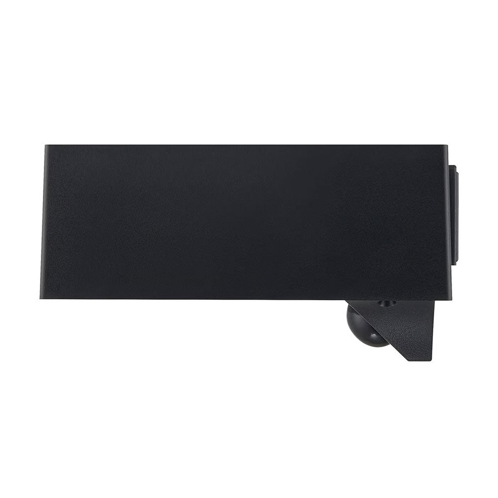 Monay Square LED Solar Wall Light With Motion Sensor Black - 2518341003