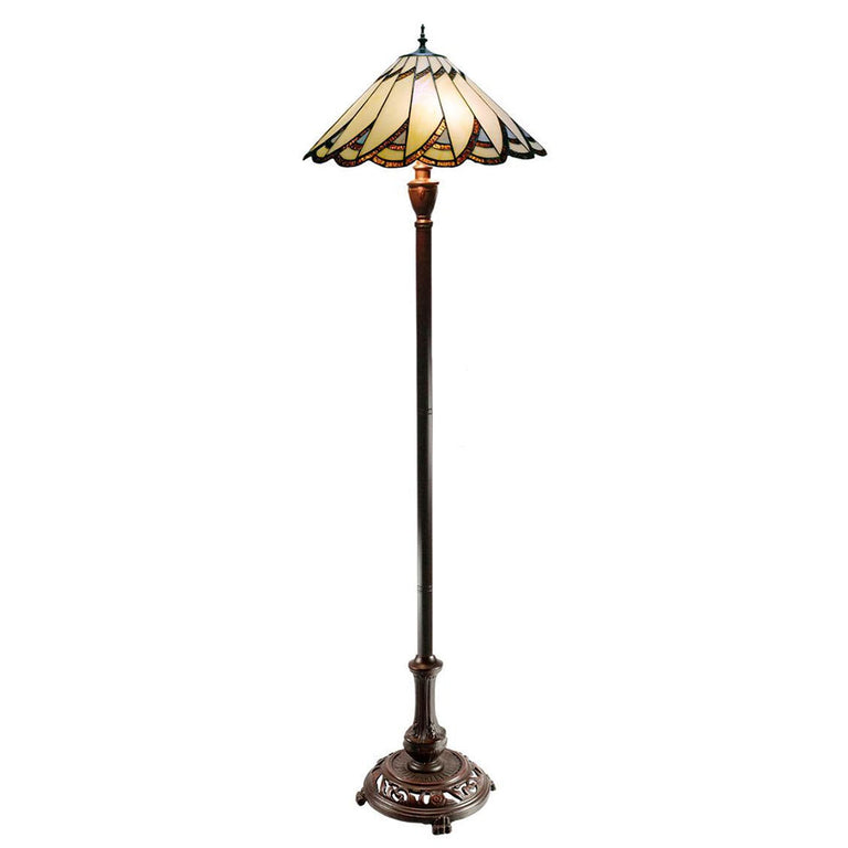 Vermont Tiffany Floor Lamp - TL-F201595-FSB86