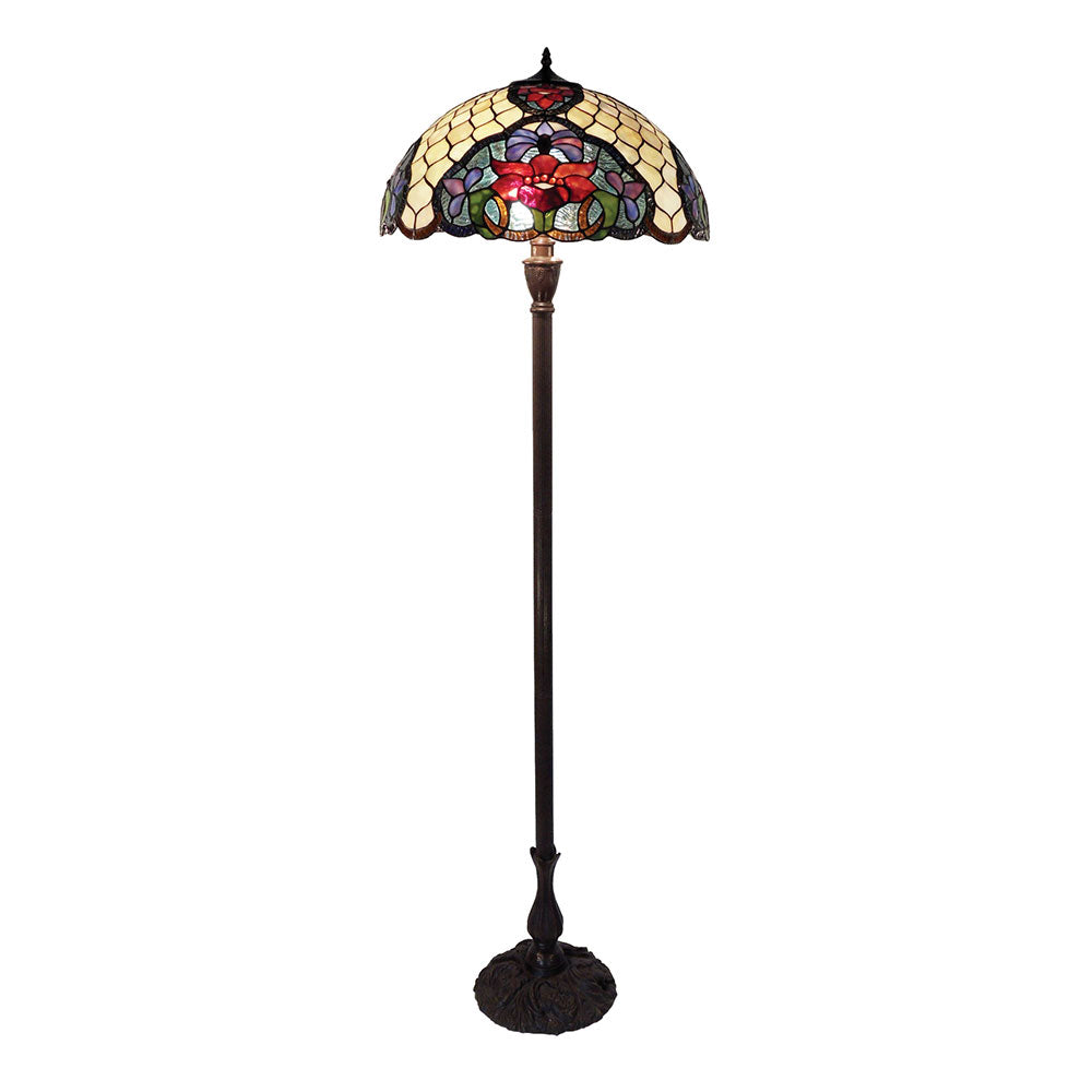 Alicia Tiffany Floor Lamp - TL-F20053-KG