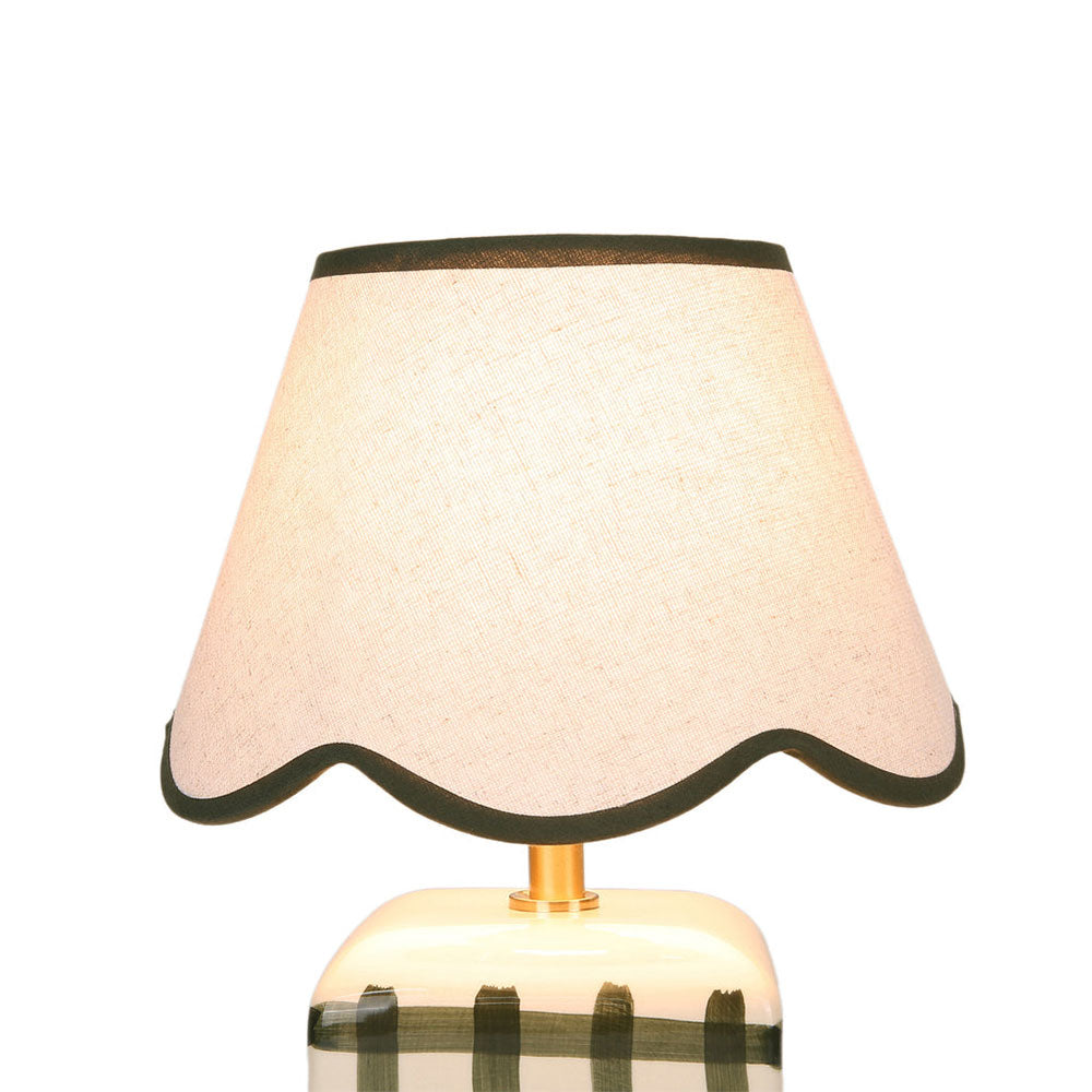 Romy Ceramic Table Lamp Set of 2 Green - LL-27-0299GN