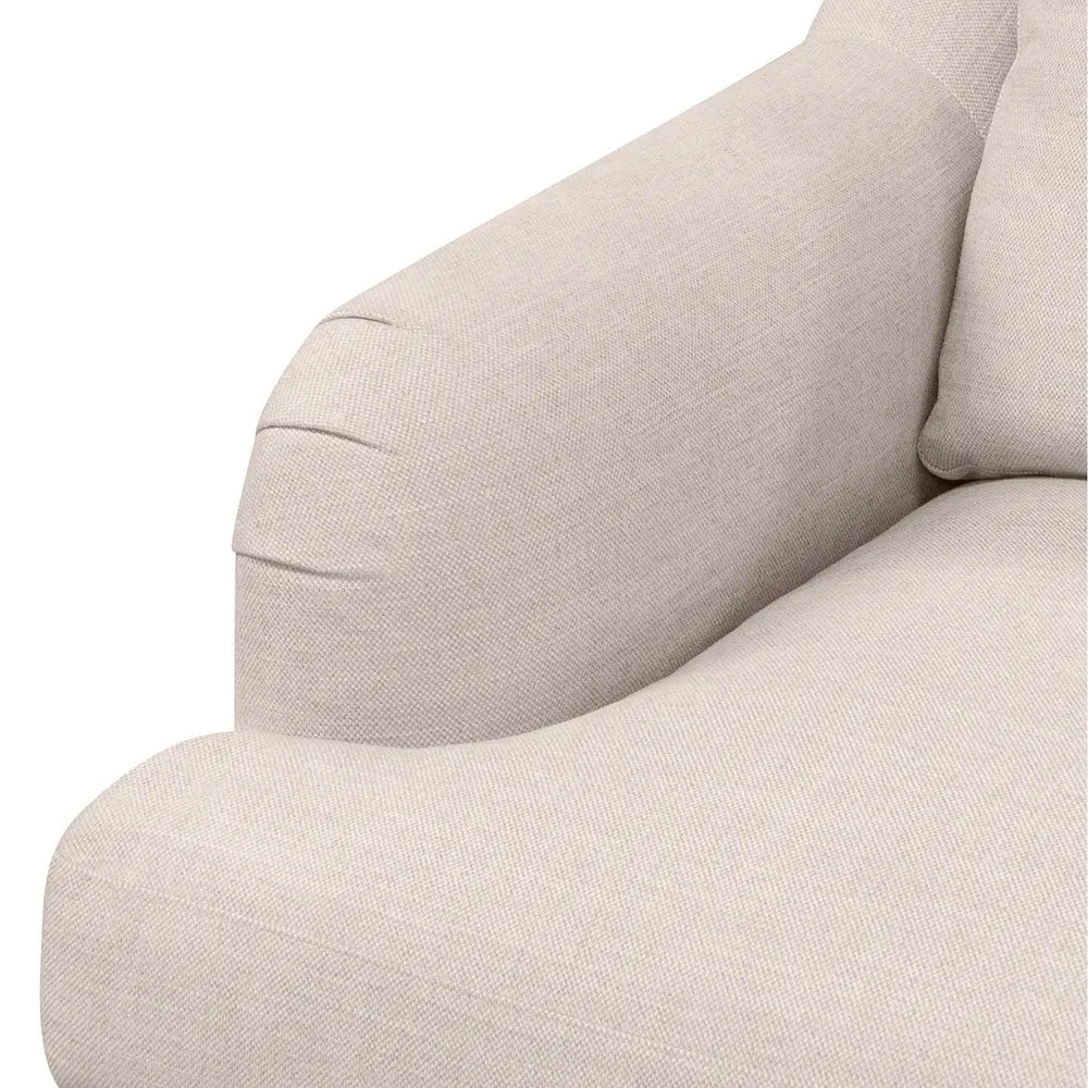 Aerin 3 Seater Sofa Natural Linen - 33081