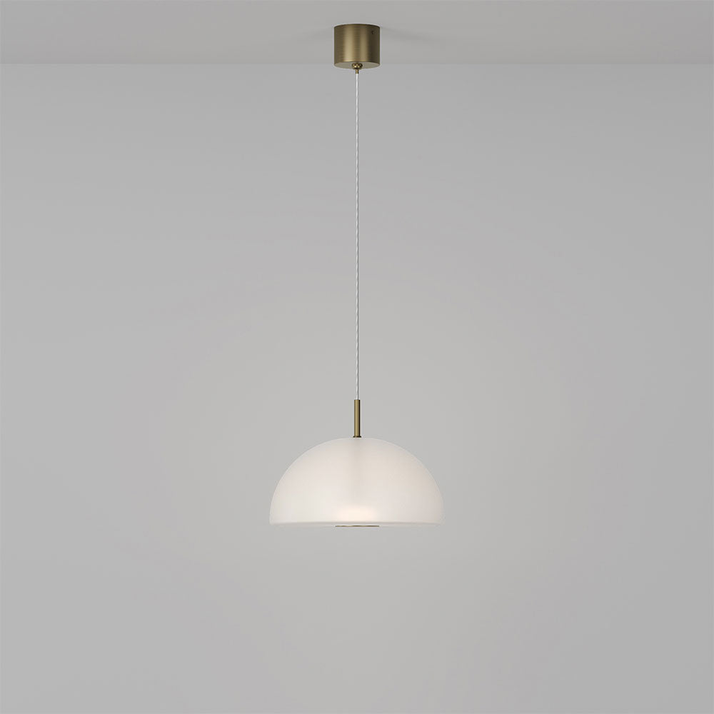 Dome Air LED Pendant Old Brass / Frosted - LR.i02.70.DM.FR.OB