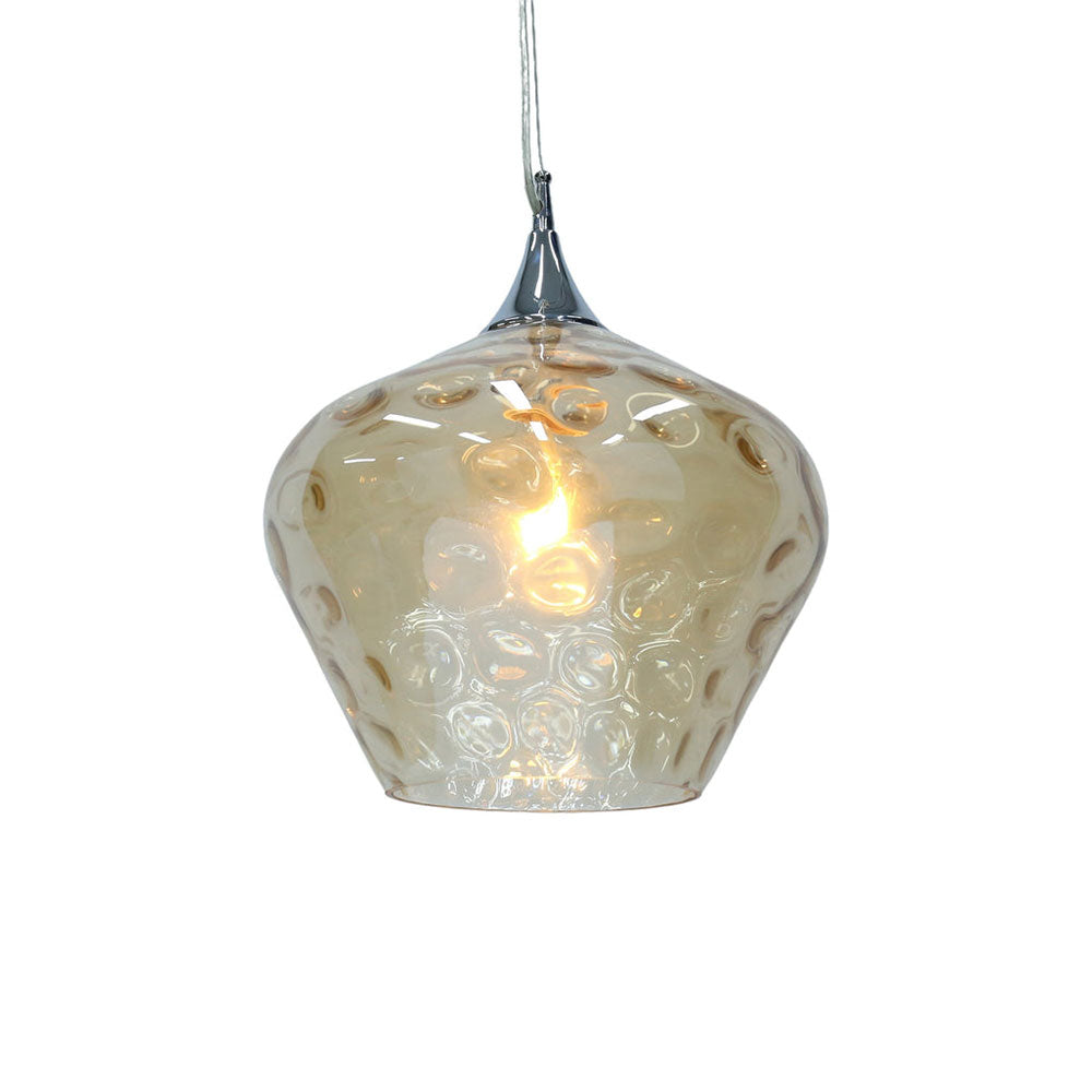 Zyla Glass Pendant Amber - LL002PL153AM