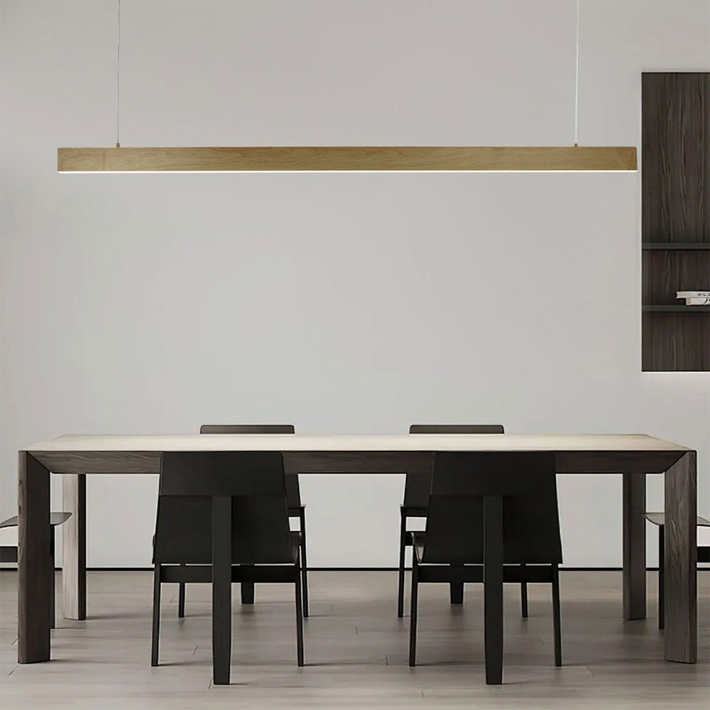 Maisie LED Small Pendant Wood - LL002PL161SN