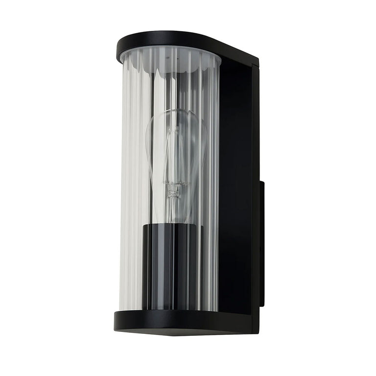 Arlo Outdoor Wall Light Black - LLOL001