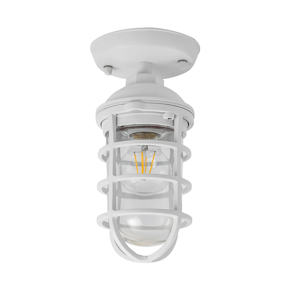 Villaku Outdoor Ceiling / Wall Light Matt White - VILLAKU2