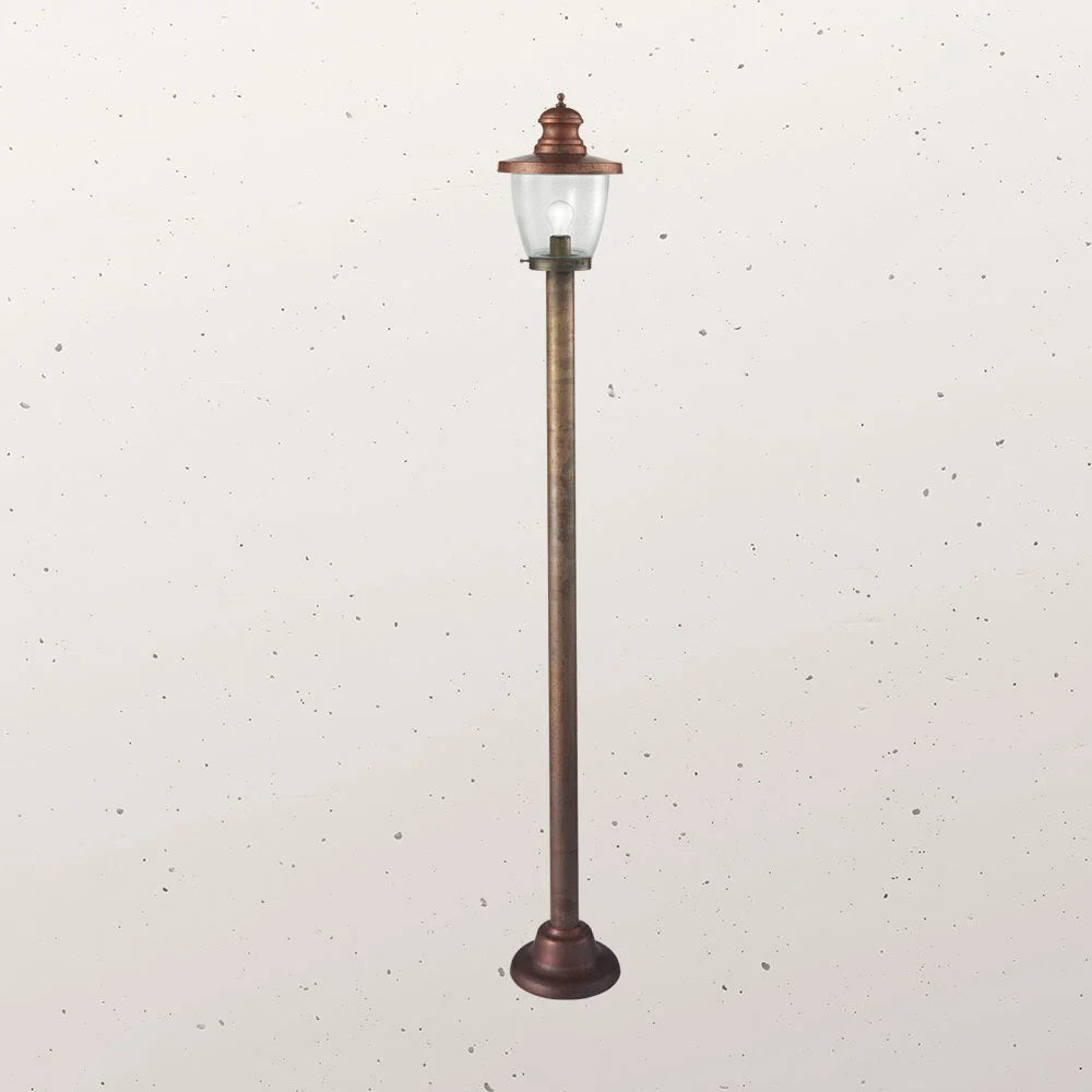 Venezia 1500mm Post Light With Clear Glass IP44 - 248.15.ORT