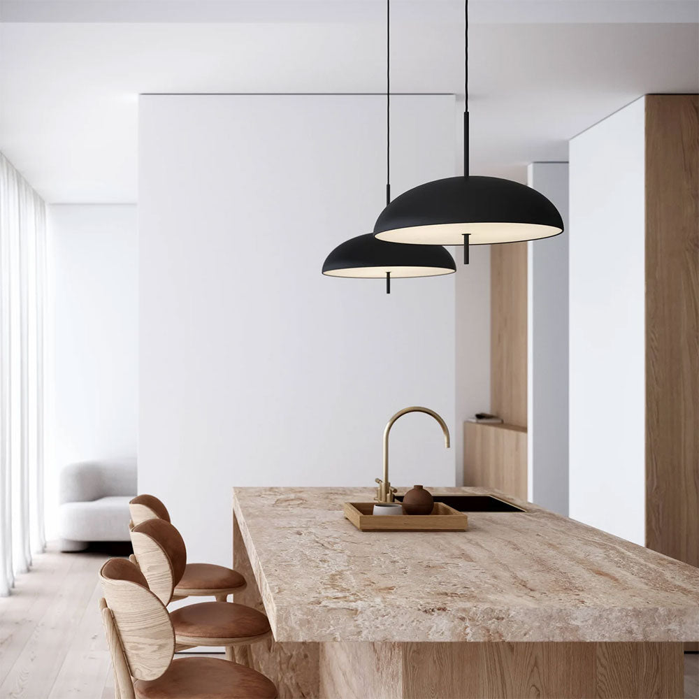 Versale Dome Pendant Light Black - 2220053003
