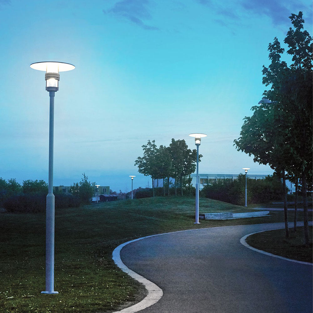 Visby 27W LED Pole Light Aluminium / Warm White - NLYS.577AL
