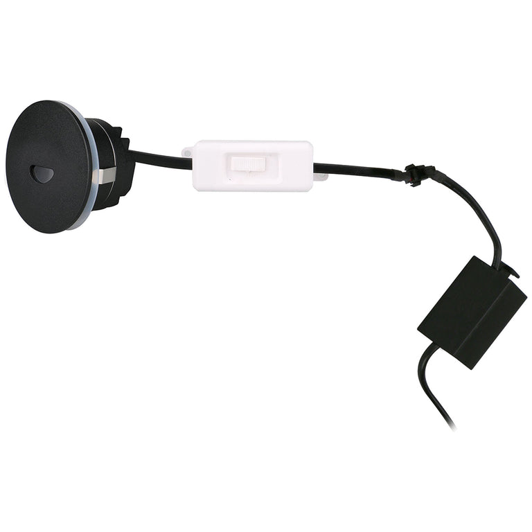 Vogue 3W LED Dimmable Steplight Black / Tri-Colour - UOW-VOGUE-BLK-3CCT