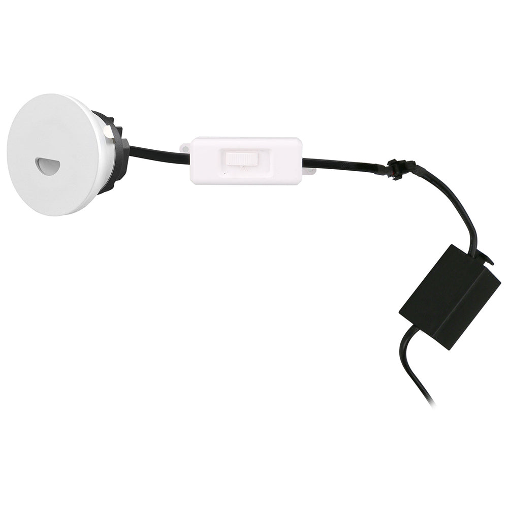 Vogue 3W LED Dimmable Steplight White / Tri-Colour - UOW-VOGUE-WH-3CCT