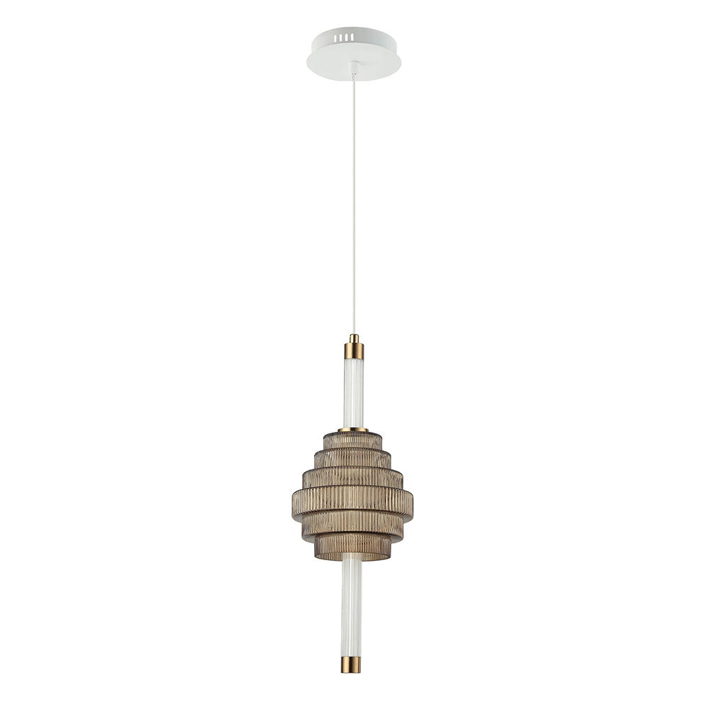 Wand 5W LED Spinning Top Pendant Light Amber / Tri-Colour - WAND1