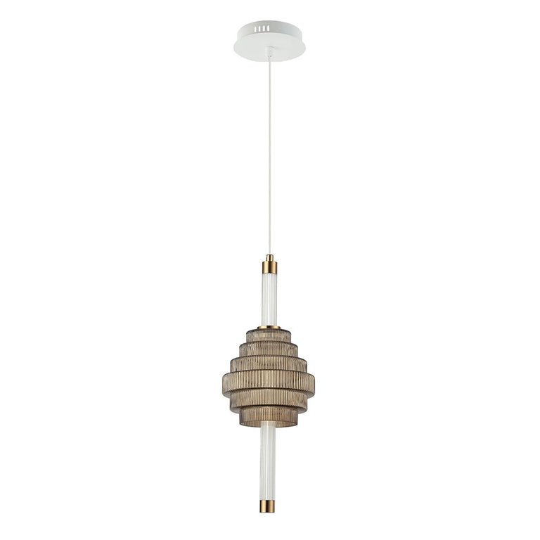 Wand 5W LED Spinning Top Pendant Light Amber / Tri-Colour - WAND1