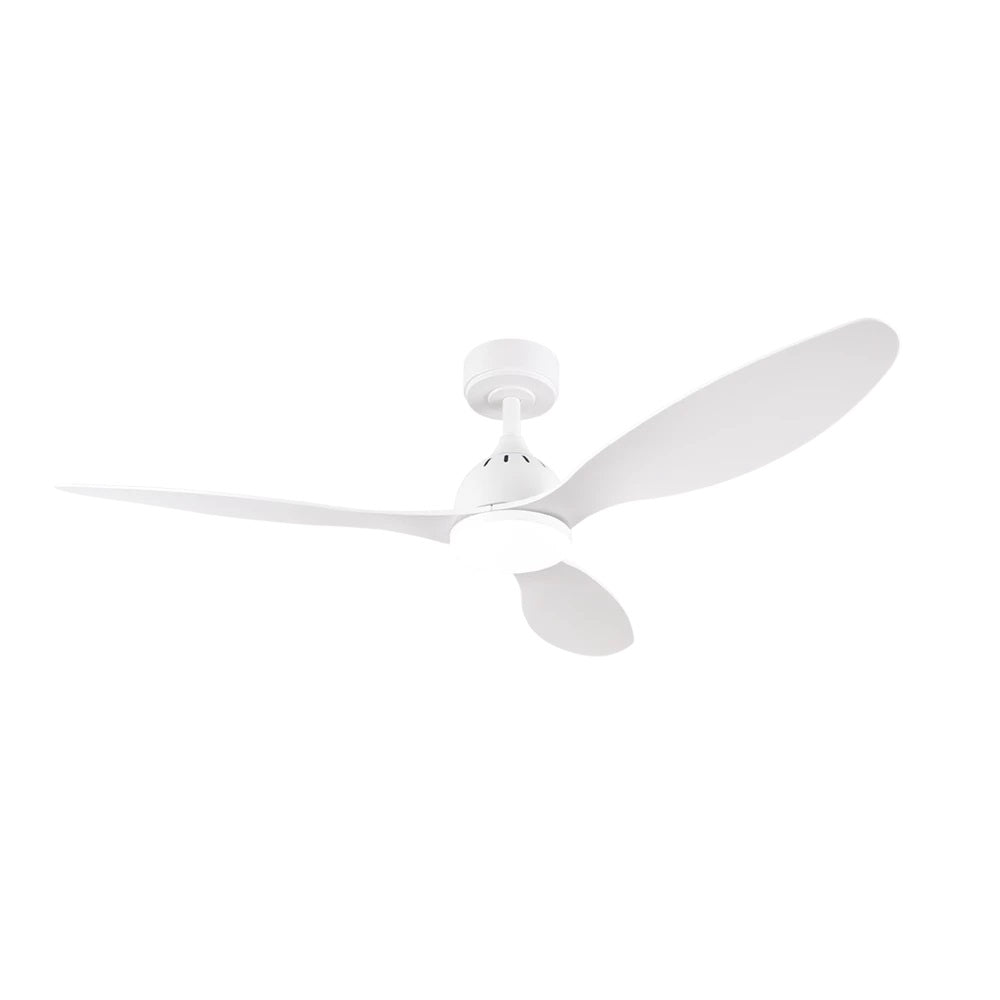 Waverley 52" 50W AC Three Blade Ceiling Fan With Selectable CCT 18W LED White - SACF01/52/3WH/L