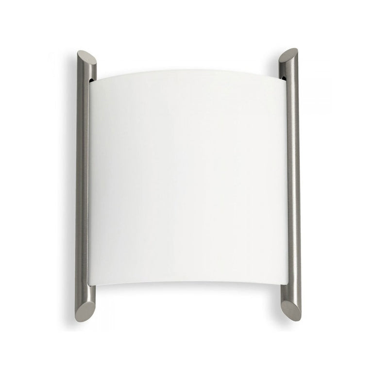 Nordica 8W LED Wall Light Satin Chrome / Warm White - WL1273-SC