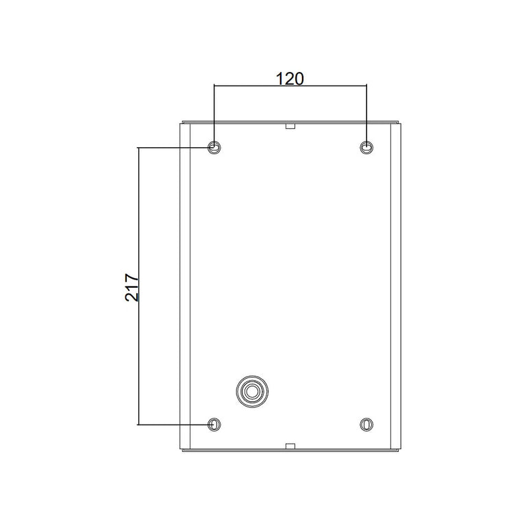 Outdoor 1 Light Wall Light Black - WL31031-BKE27