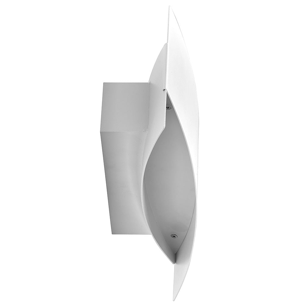 Milun 18W LED Up/Down Wall Light White / Warm White - WL3788-WH